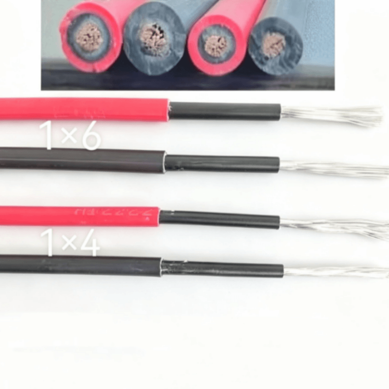 PV1-F H12Z2-K Photovoltaic Cable, Special for DC/AC Photovoltaic Power Generation System, UV resistant and High temperature resistant Double Insulated Solar Cable - Image 3