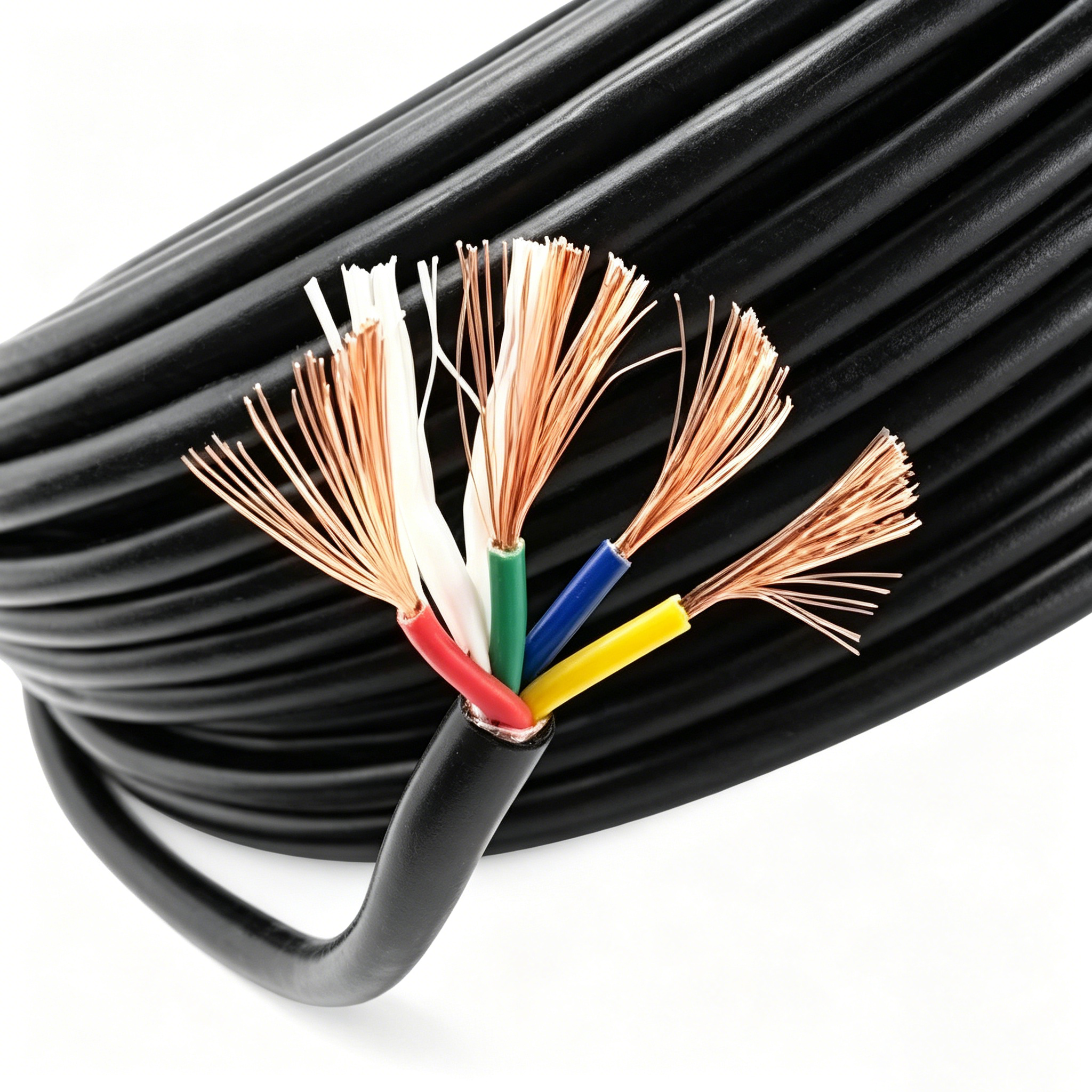 KVVR Flexible Copper Flame Retardant Unshielded Control Cable - Image 2