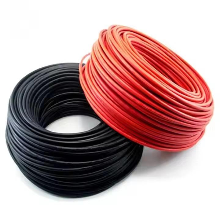 PV1-F PV Wire Tinned Copper XLPE Insulated Solar Cable For Photovoltaic Power Station Factory Direct