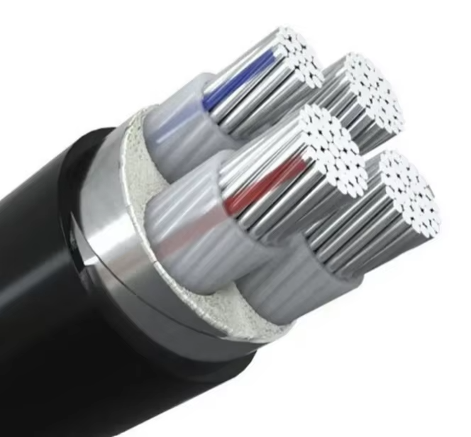 Aluminum Stranded Bunched Cable XLPE PVC PE Insulated Low Voltage Overhead Power Distribution Cable
