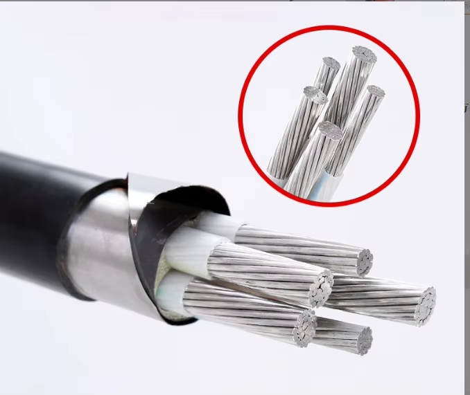 YJLV/YJLV22 0.6/1kV Aluminum Conductor XLPE Insulated PVC Sheathed Low Voltage Power Cable 1-5 Cores - Image 3